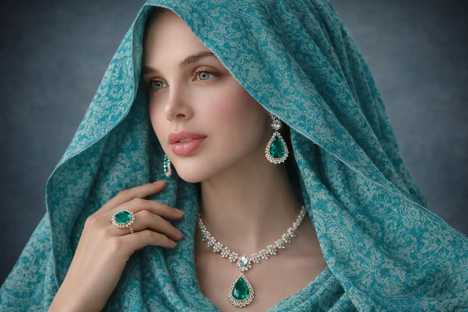 Jewelry model photography for ecommerce and campaigns in Dubai